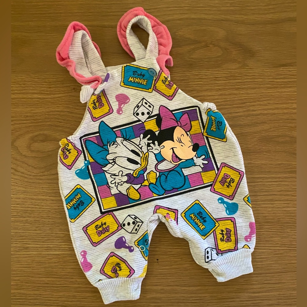 RARE Baby Minnie and Daisy Romper